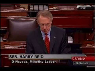 C-SPAN_ Senate Minority Leader Harry Reid- 'Filibuster Part Of Fabric Of Senate, Meant To Be Used For Executive Nominees'
